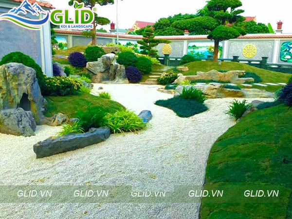 thi công Sân Vườn Hải Dương